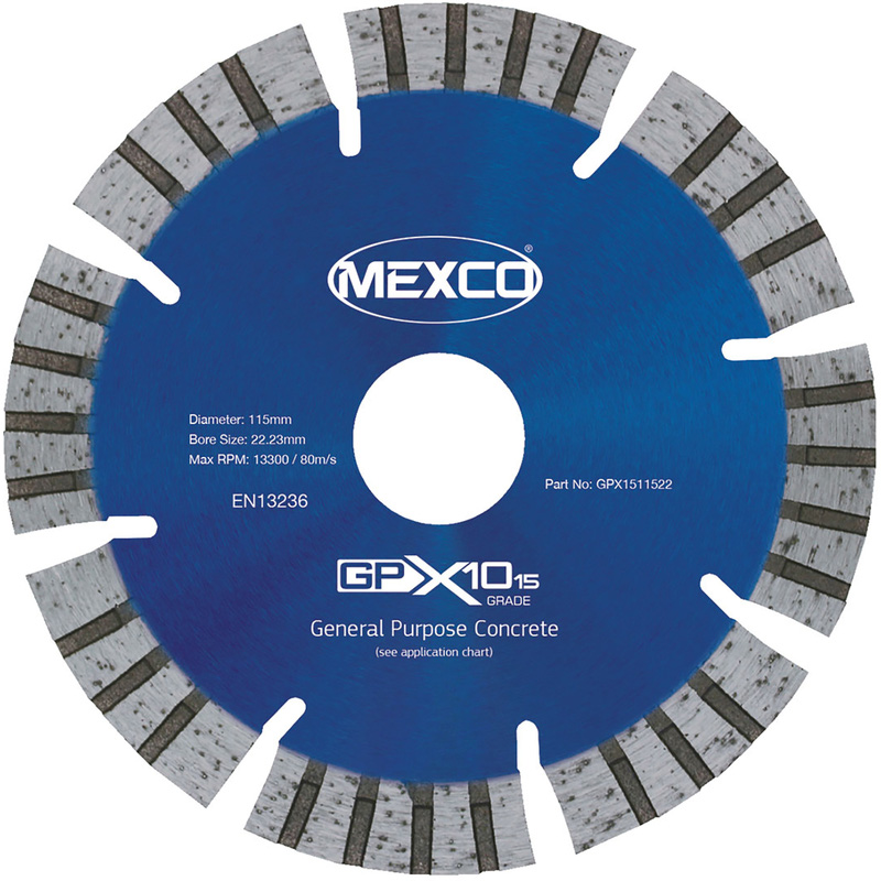 Mexco General Purpose Diamond Blade