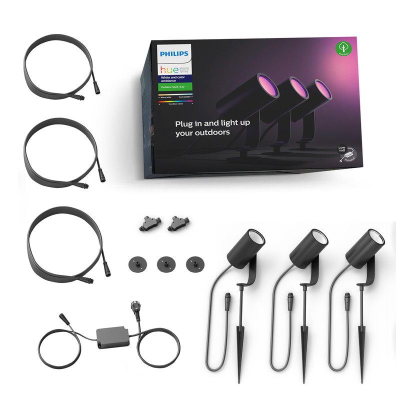 Philips Hue Lily Smart Outdoor Light Base Kit