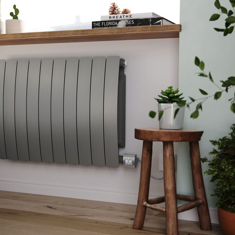 Terma Electric Radiator Camber 1000W 575 x 800mm Graphite Toolstation