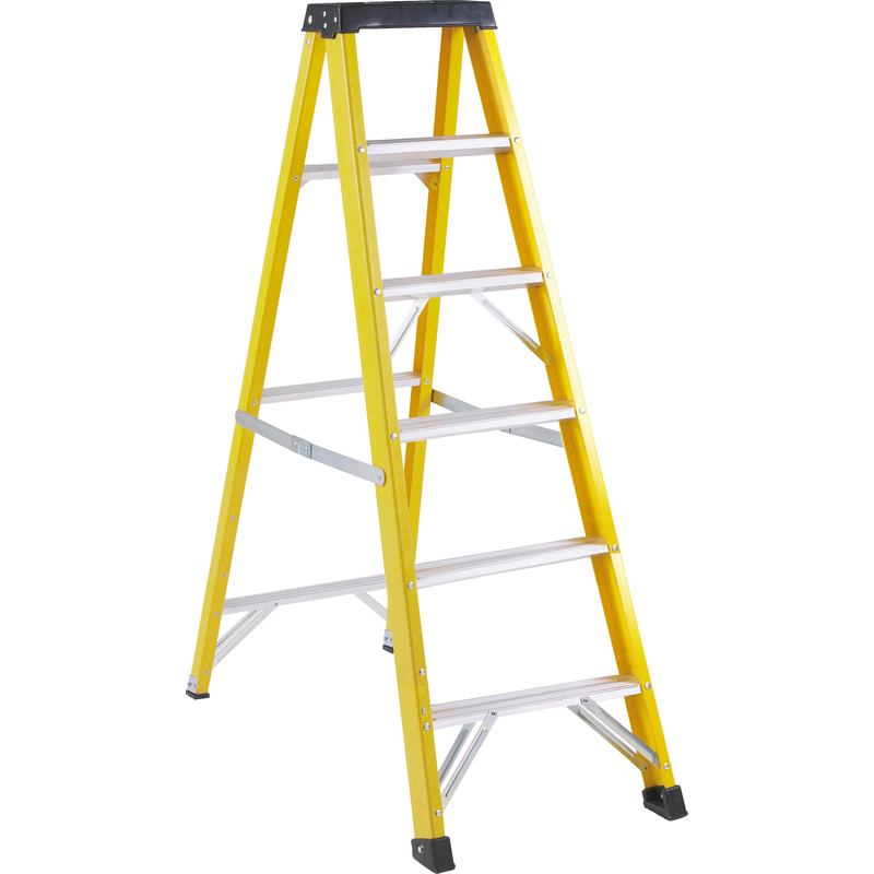 Aluminium Platform Step Ladder 2 3 4 5 8 Step Stepladder DIY Tools Lightweight