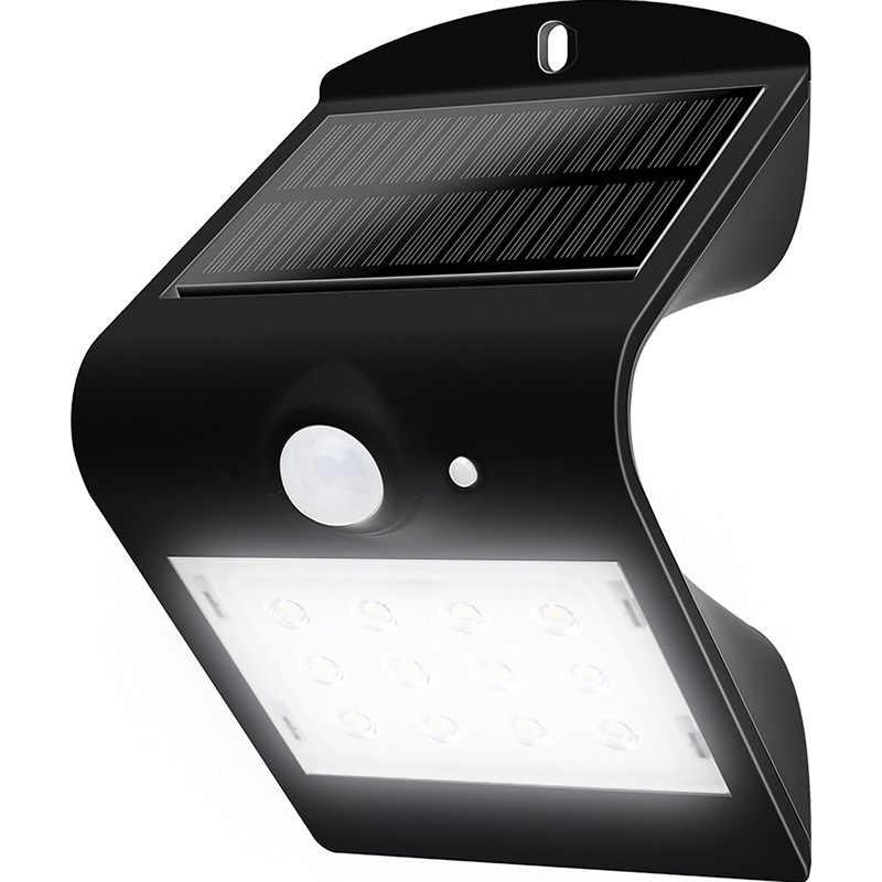 Pir solar store wall lights