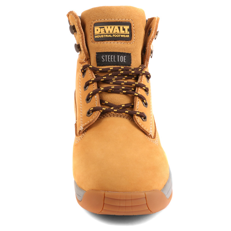 DeWalt Apprentice Safety Boots work boots steel toecap UK sizes 3-14 Honey 