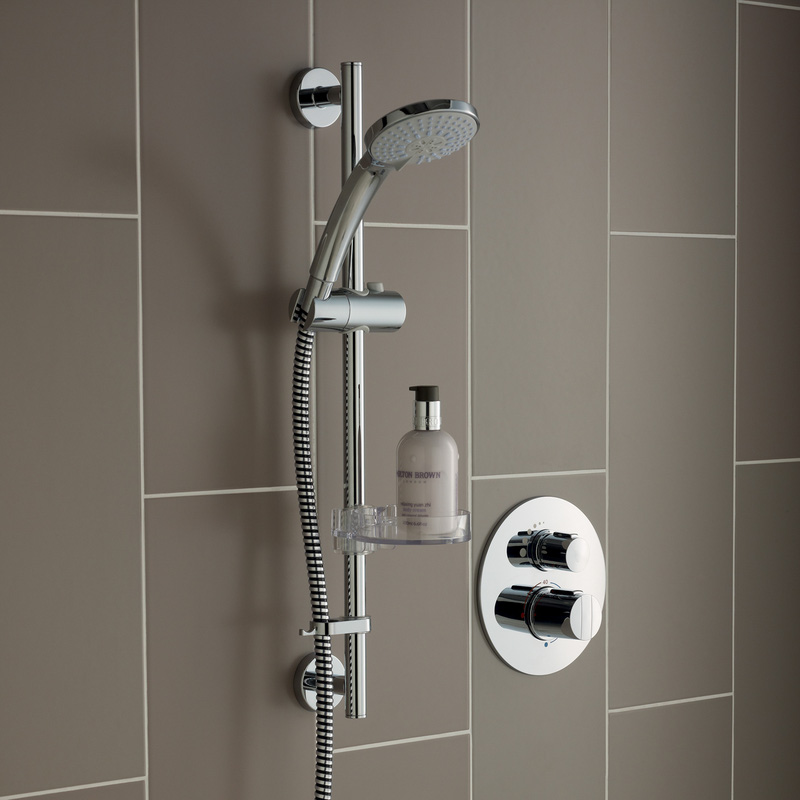Ideal Standard Easybox Concealed Thermostatic Bar Mixer Shower Round