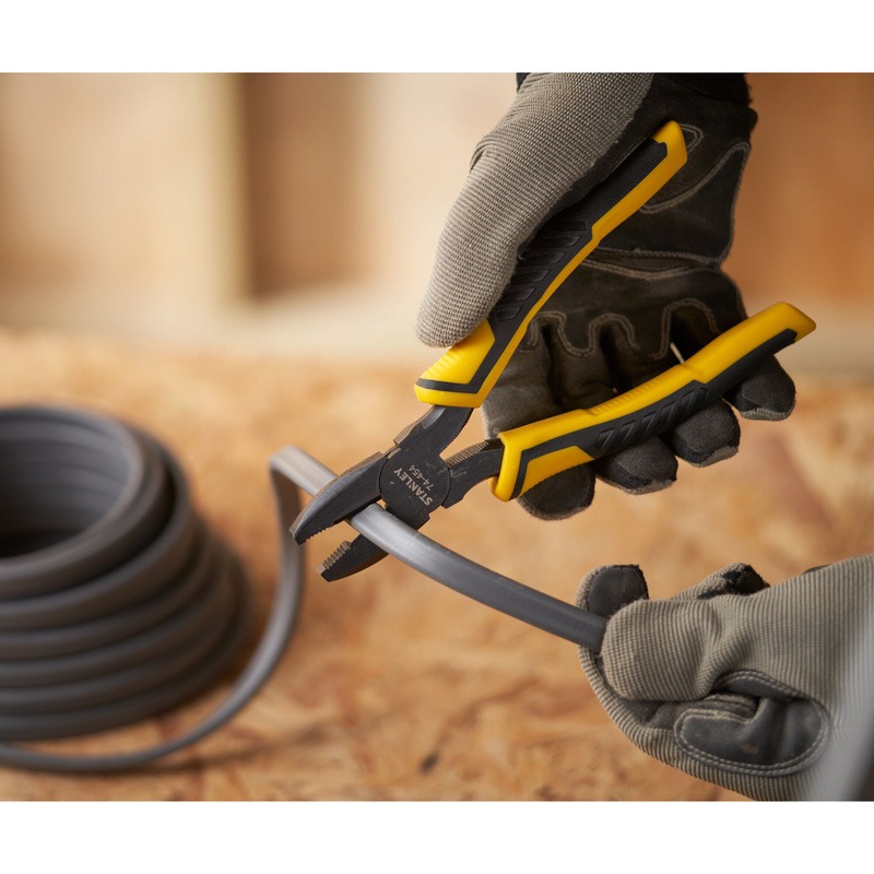 Stanley Control Grip Combination Pliers 180mm Toolstation