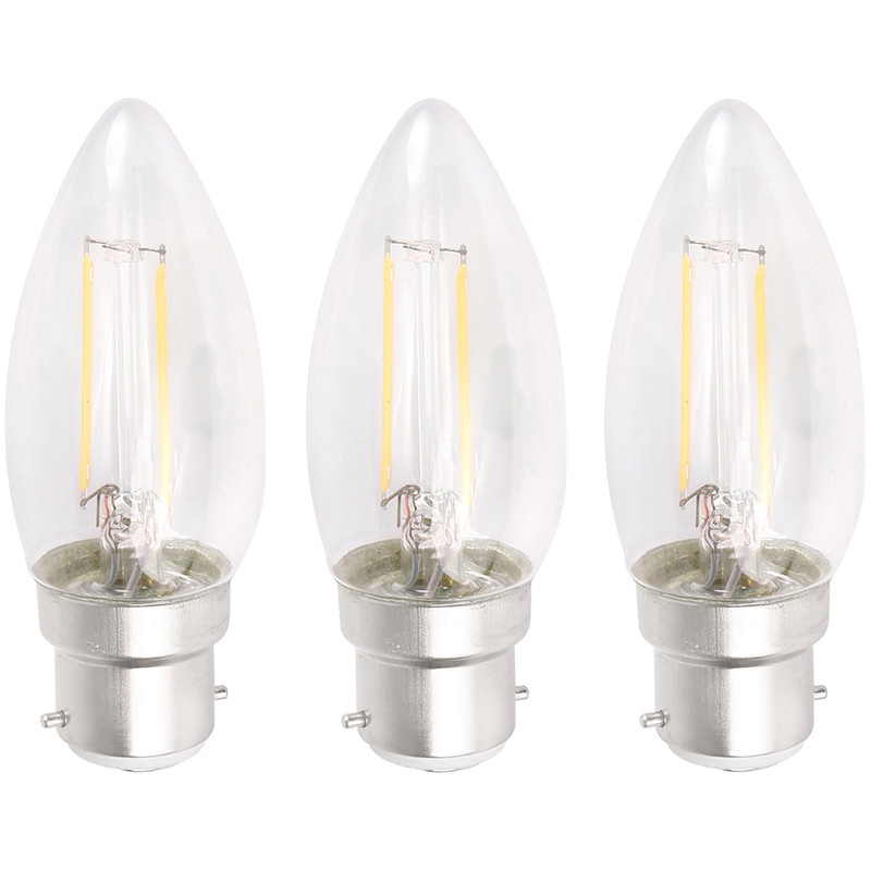 LED Filament Candle Lamp