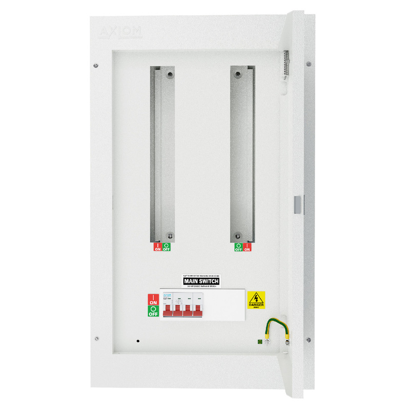 Contactum 3 Phase Distribution Board 8 Way 125A B Type