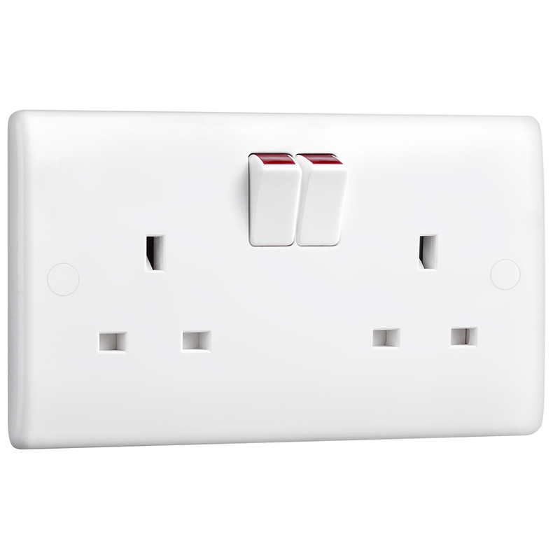 BG 13A Low Profile Switched Socket