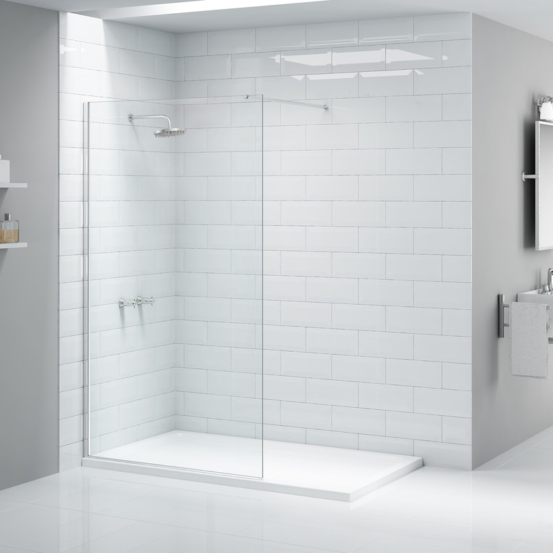 Merlyn Nix Wet Room Shower Screen 1200mm Toolstation 8416