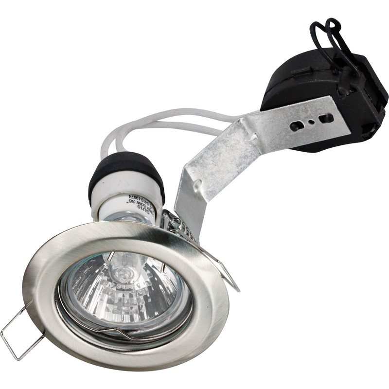 GU10 Pressed Contractor Dimmable Downlight Kit