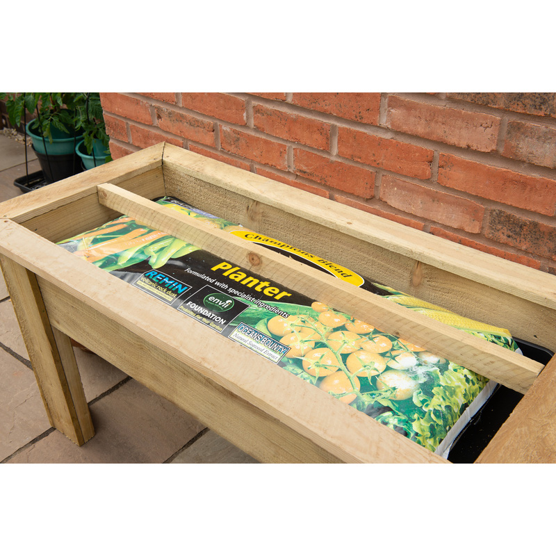 Forest Garden Grow Bag Tray Container 60 x 115 x 55cm Toolstation