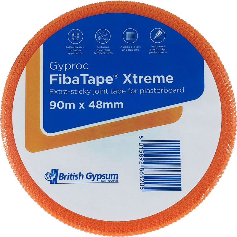 Gyproc FibaTape Xtreme Plasterboard Joint Tape