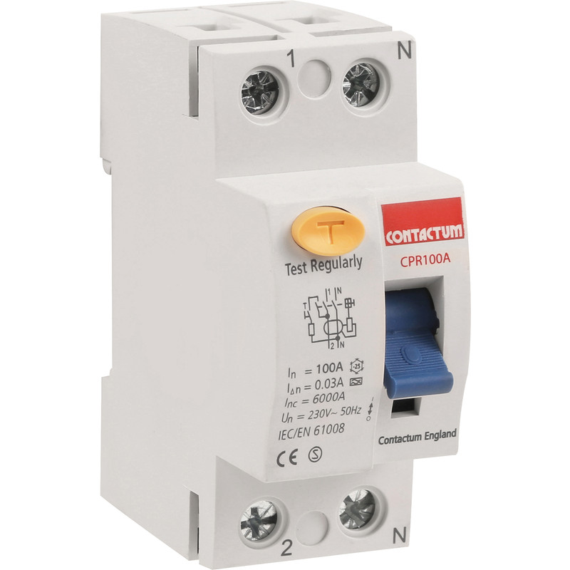 BG Incomer Devices 100A 30mA Type A RCD 