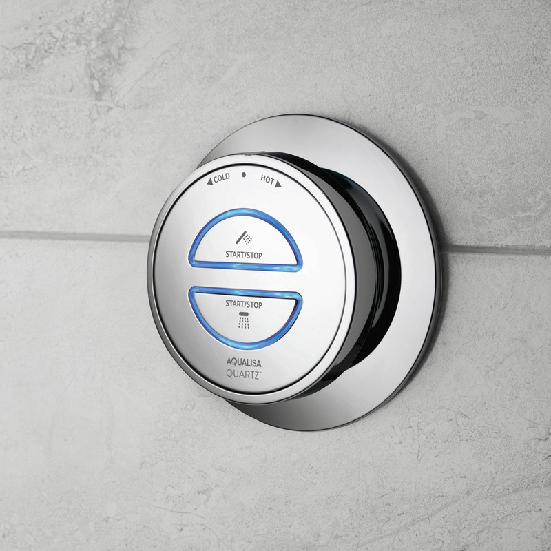 Aqualisa Quartz Classic Smart Digital Divert Thermostatic Shower Pumped