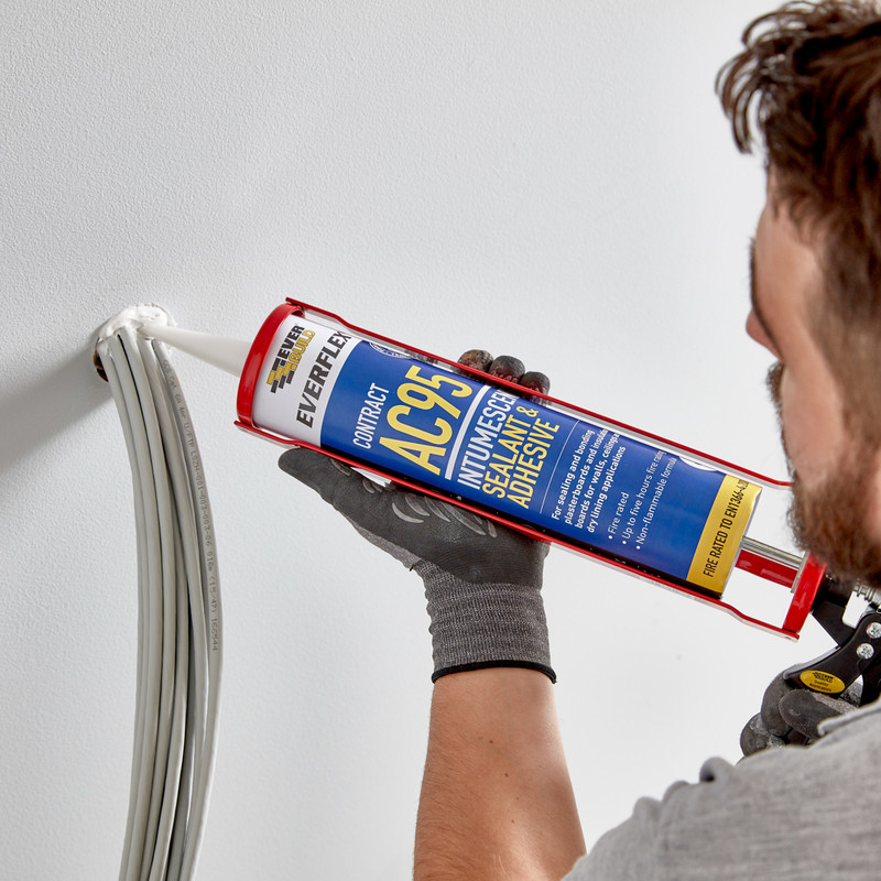 AC95 Intumescent Fire & Acoustic Sealant & Adhesive