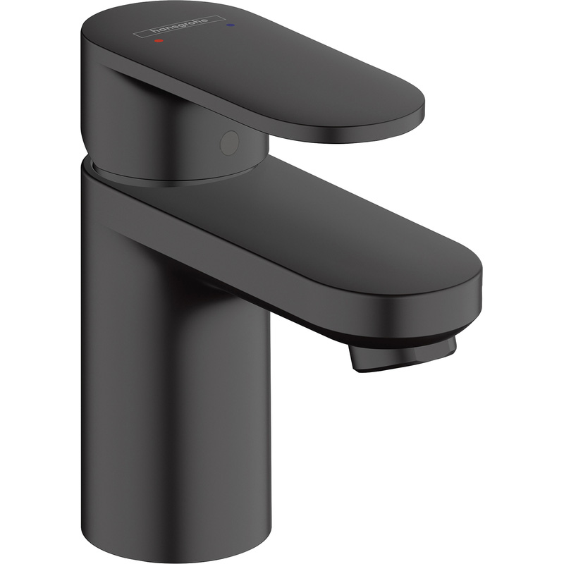 Hansgrohe Vernis Blend Taps Matt Basin Mixer In Brass Black