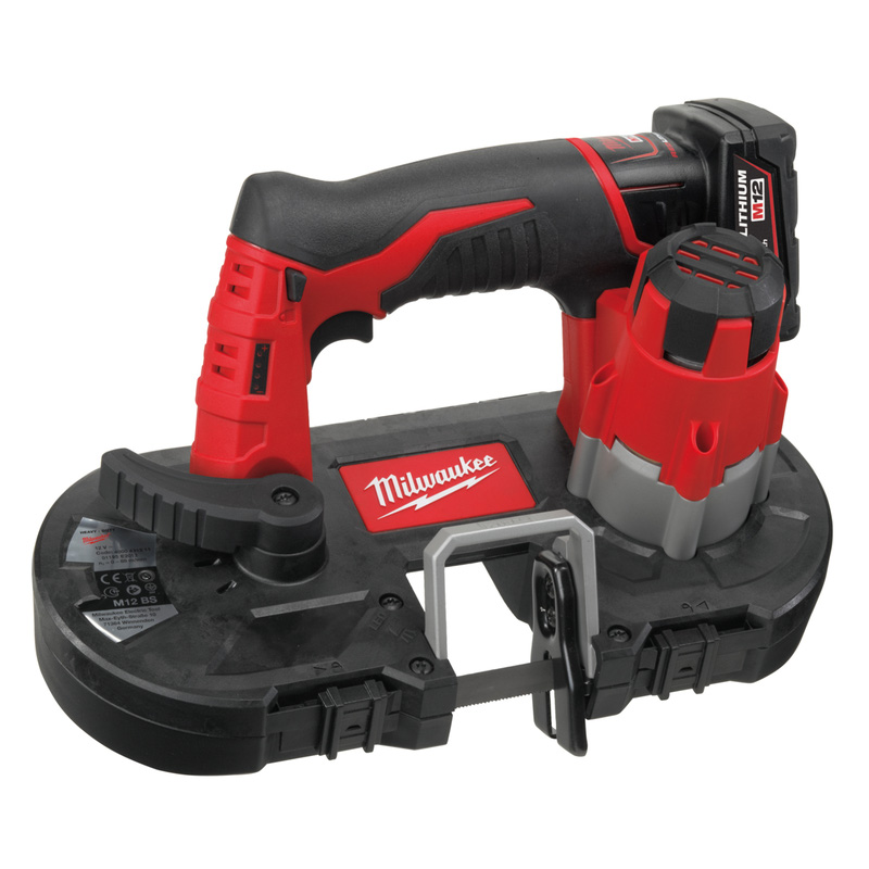 Milwaukee M12 Cordless Band Saw 2 x 4.0Ah Toolstation