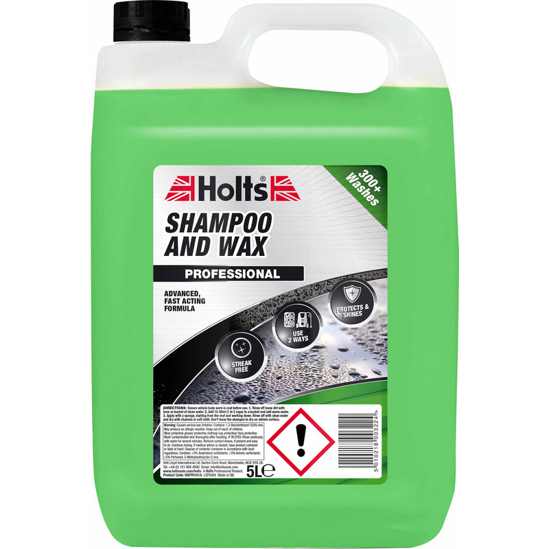 Holts Shampoo & Wax