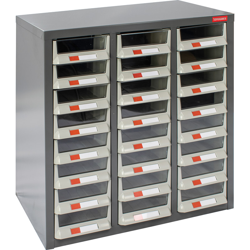Small Parts Steel Cabinet without Doors