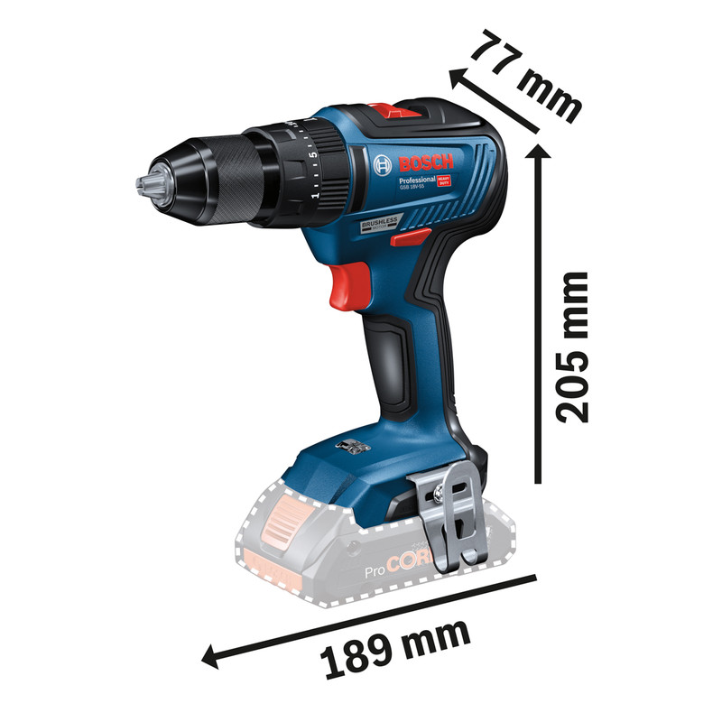 Bosch 18V Brushless Combi Drill