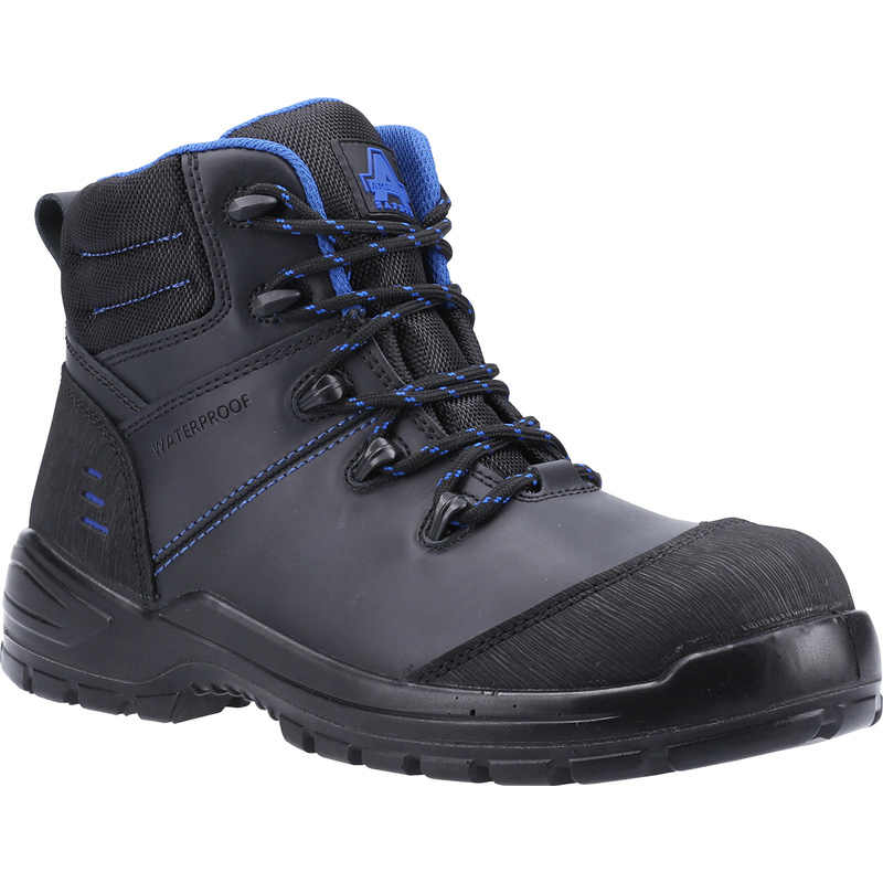 Amblers Safety As308c Metal Free Safety Boots In Black, Size 6 Leather