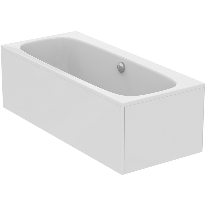 Ideal Standard I. Life Double Ended Bath 1700Mm X 750Mm No Tap Holes In White Acrylic