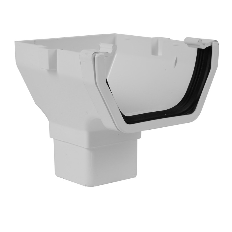 114mm Square Line Stop End Outlet