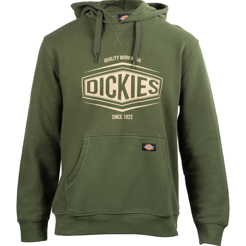 Dickies Rockfield Hoodie Green M | Toolstation
