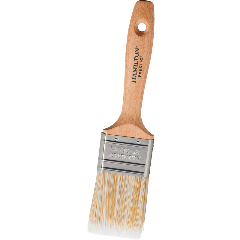 Hamilton Prestige Synthetic Paintbrush 2" In Birch Steel