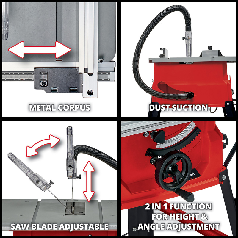 Einhell 250mm Table Saw and Stand 230V