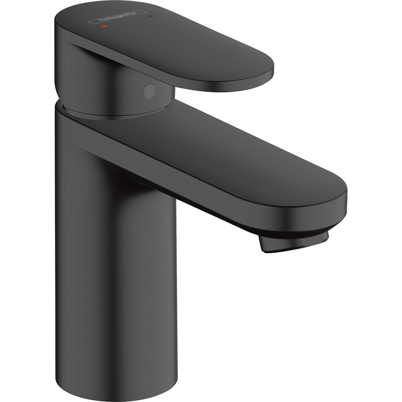 Hansgrohe Vernis Blend Taps Matt Basin Mixer In Brass Black