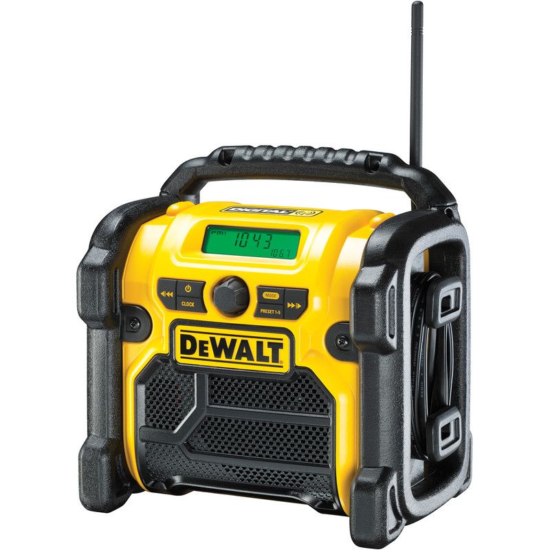 DeWalt  DCR020-GB 18V XR Compact Digital DAB Radio