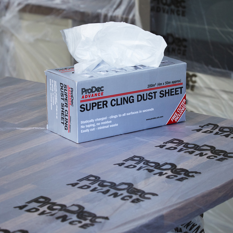 Prodec Advance Super Cling Dust Sheet