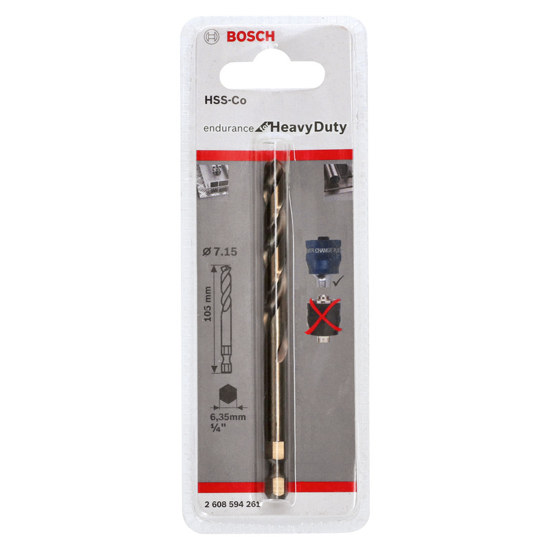 Bosch Progressor Pilot Drill Bit HSSCo Toolstation