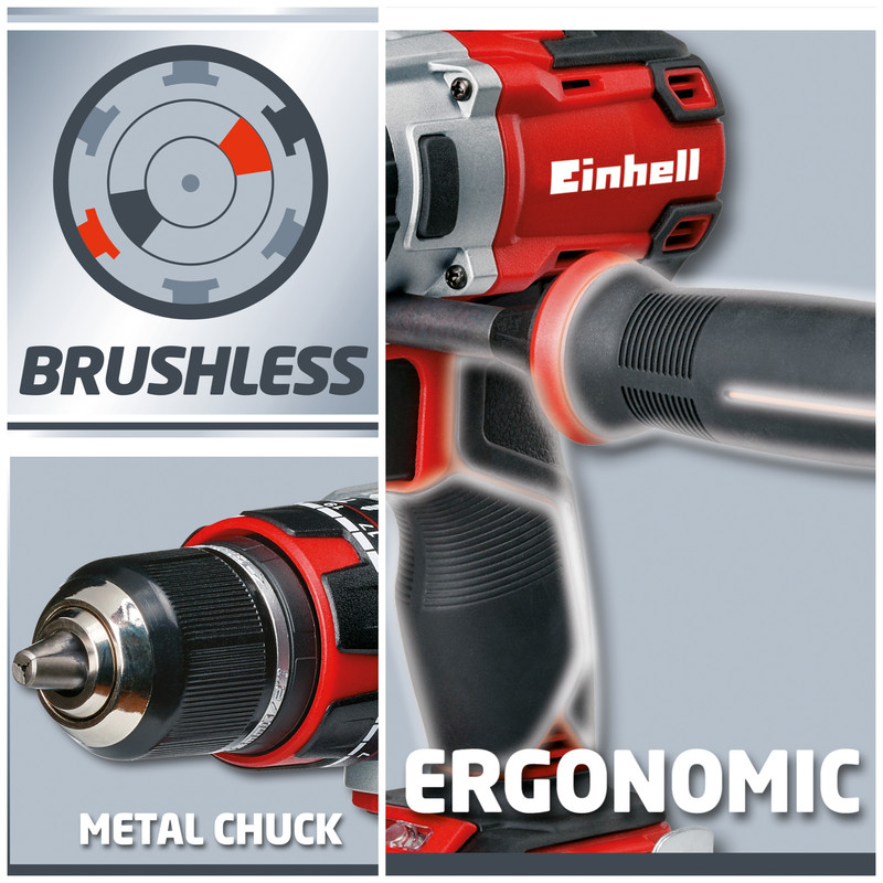 Einhell PXC 18V Cordless Brushless Combi Drill