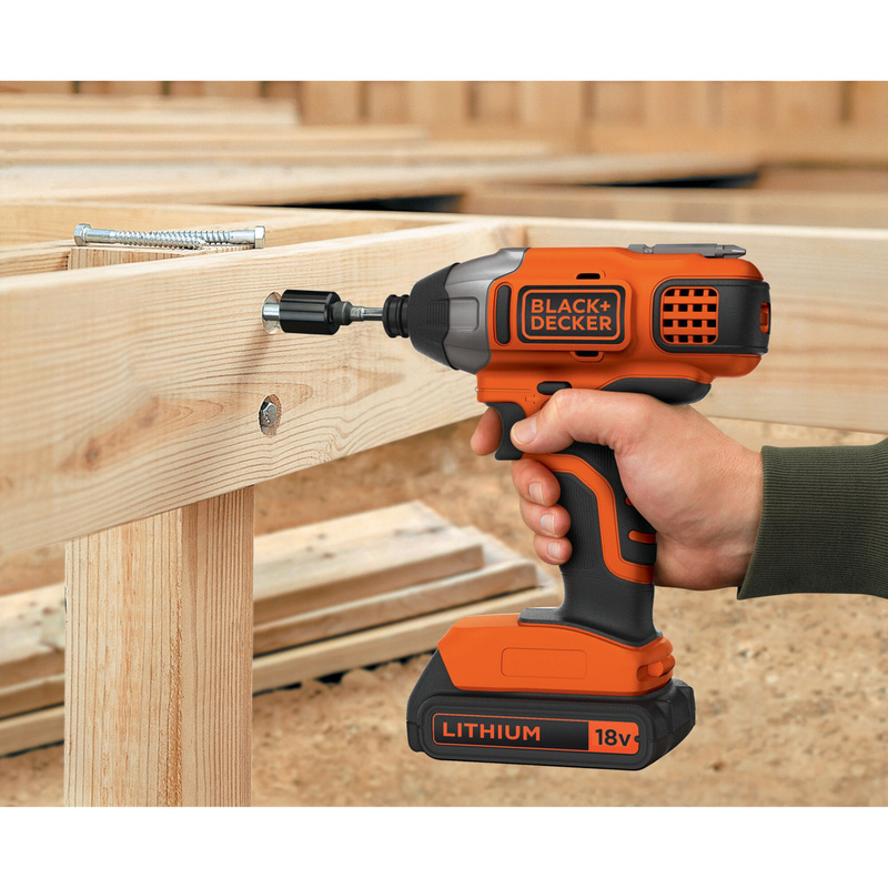 Black Decker 18V Impact Driver 1 x 1.5Ah Toolstation