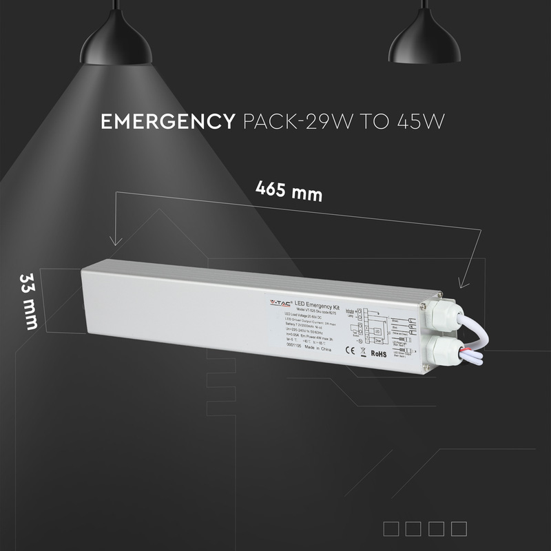 V-TAC Emergency Panel Pack