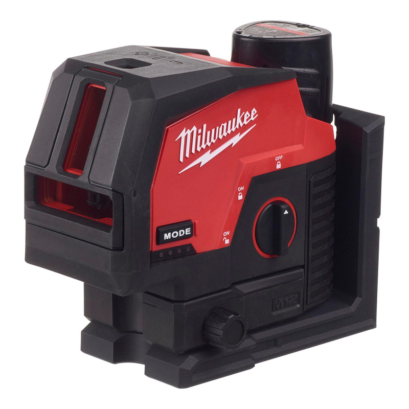 Milwaukee M12 Cross-Line Laser Level 1 X 3.0Ah Steel Green