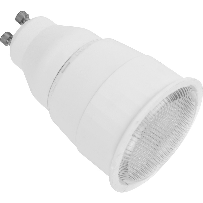Energy Saving CFL Lamp GU10 7W Warm White 160lm A