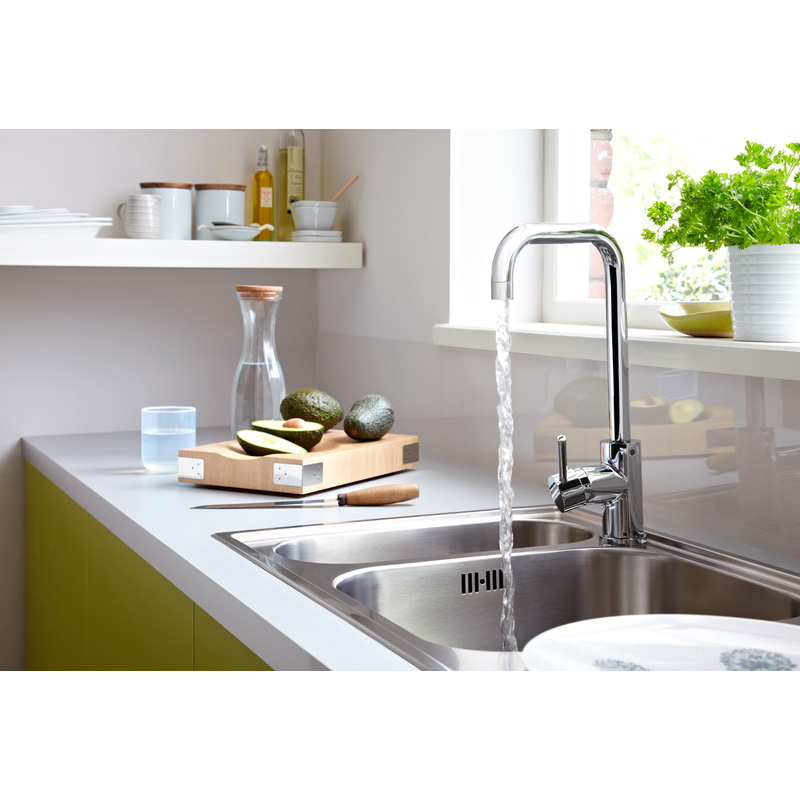 Bristan Lemon Mono Mixer Kitchen Tap Chrome Toolstation