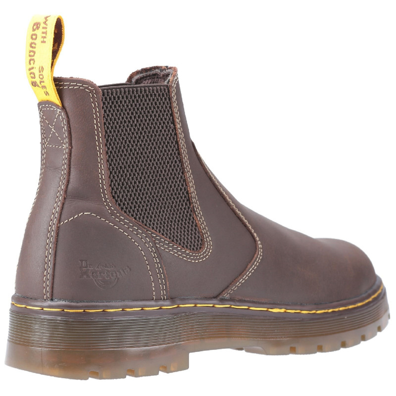 dr marten dealer boots brown