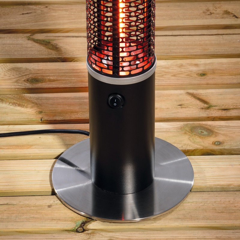 Daewoo 3 in 1 1500W Freestanding Patio Heater with Speaker and LED Light