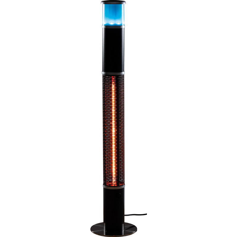 Daewoo 3 in 1 1500W Freestanding Patio Heater with Speaker and LED Light
