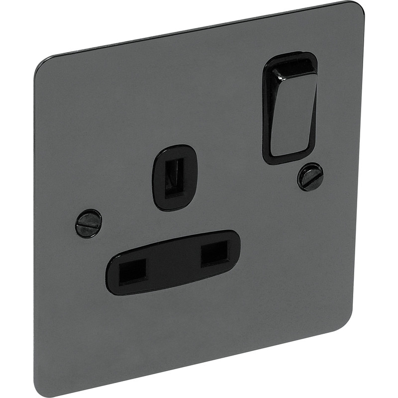 flat-plate-black-nickel-13a-socket-1-gang-switched-sp-toolstation