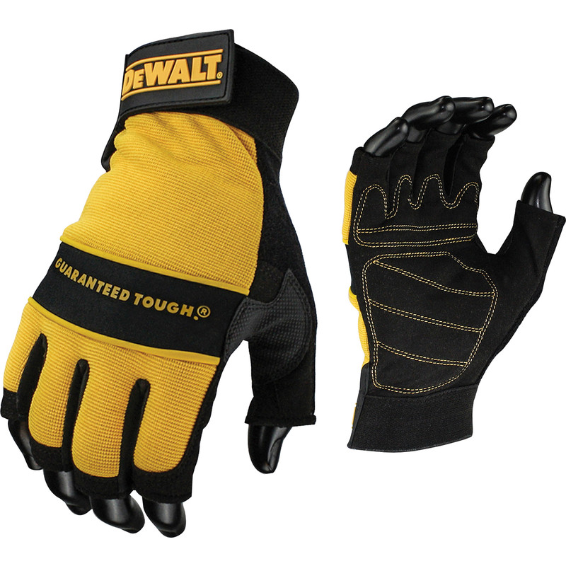 DeWalt Tough Fingerless Performance Gloves