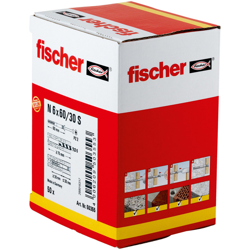 Fischer Hammer-in Fixing