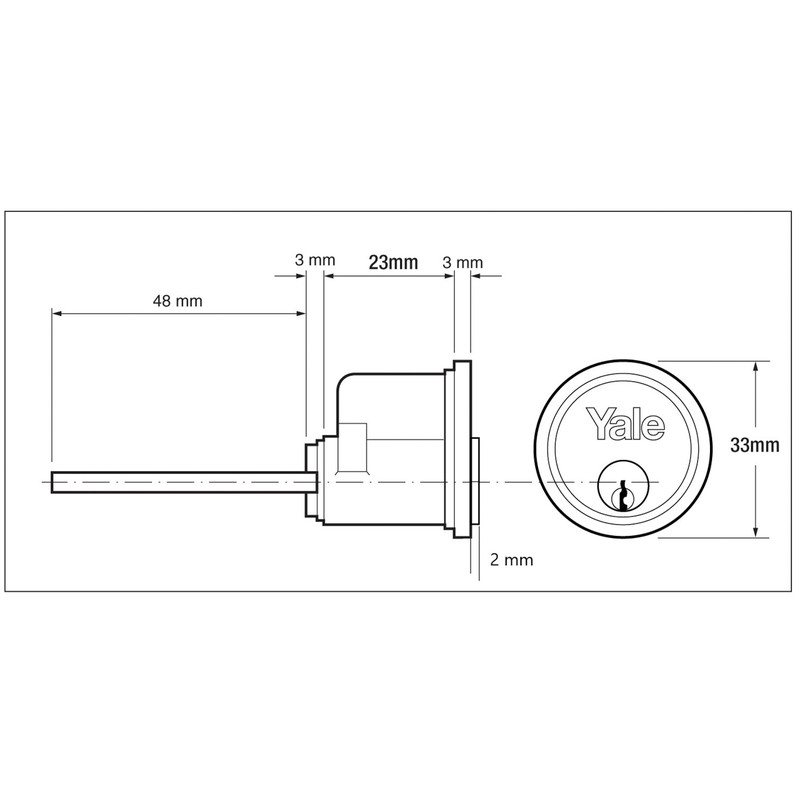 Yale Deadlocking Nightlatch