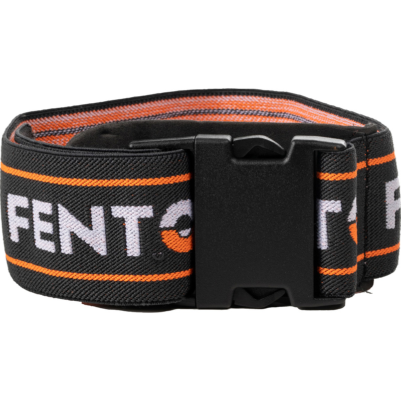 Fento Max Clip Knee Pad Straps / (4 Pack) In Rubber Orange/Black Size 4