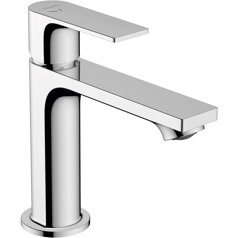 Hansgrohe Rebris E Coolstart 110 Basin Mixer Tap In Chrome Brass