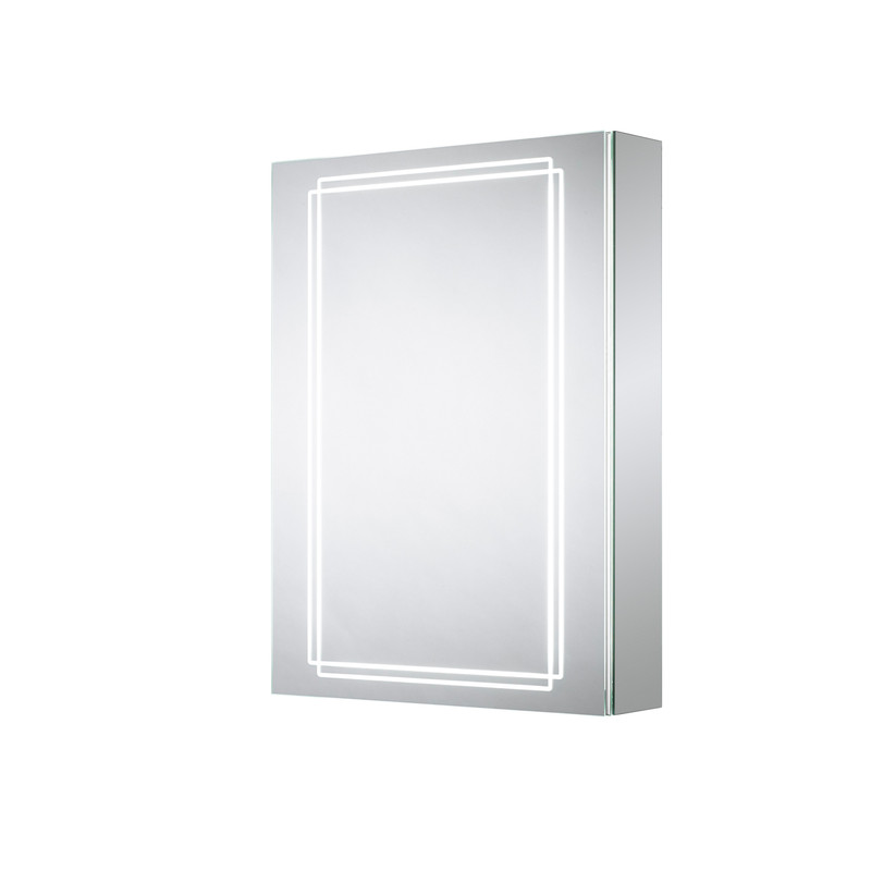 Sensio Harlow Single Door LED Mirror Cabinet