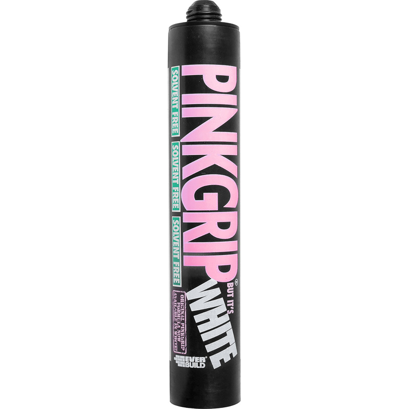 Pinkgrip But It's White Solvent Free Adhesive